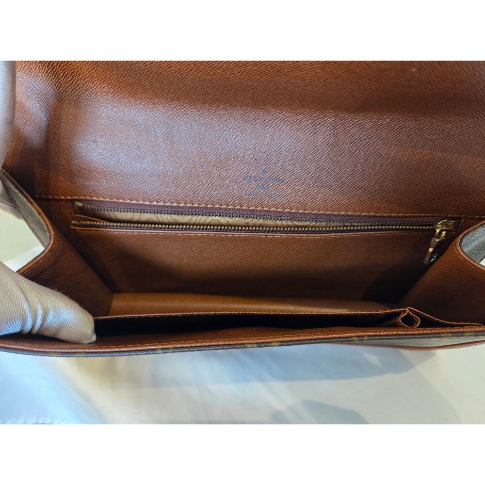 Louis Vuitton Dame Pochette GM Monogram Canvas Vintage Clutch Bag Vintage - Picture 8 of 13
